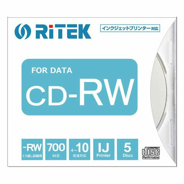 CD-RW700 PW5P A データ用CD－RW 10倍速 700