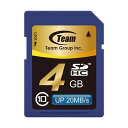 TG004G0SD28K Team SDHC SDJ[h CLASS10 4GB 20Mb/s