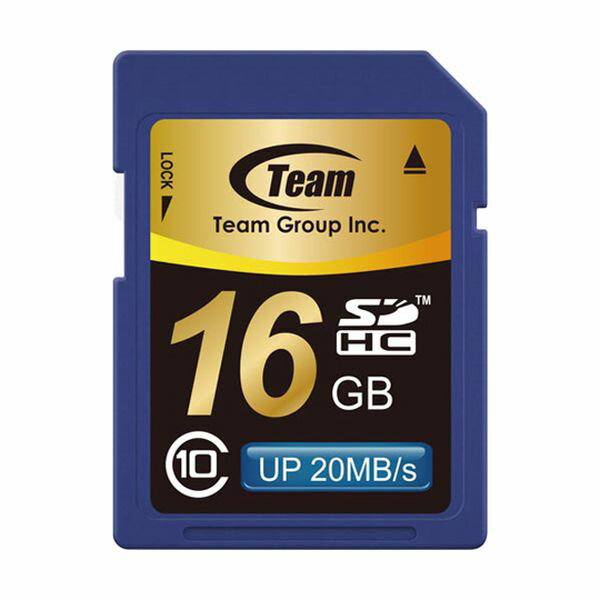 TG016G0SD28K Team SDHC SD CLASS10 16GB 20Mb/s
