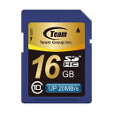 TG016G0SD28K Team SDHC SDJ[h CLASS10 16GB 20Mb/s