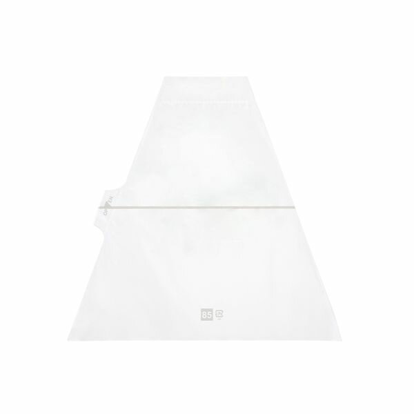 006770612 サンドイッチ袋 85 横開きタイプ ライン 白 100枚入