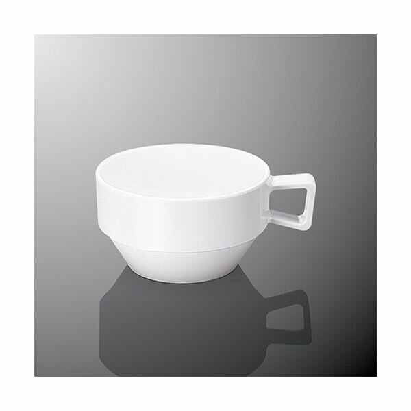 C 28-IWC 柄付スープカップ ホワイトC 