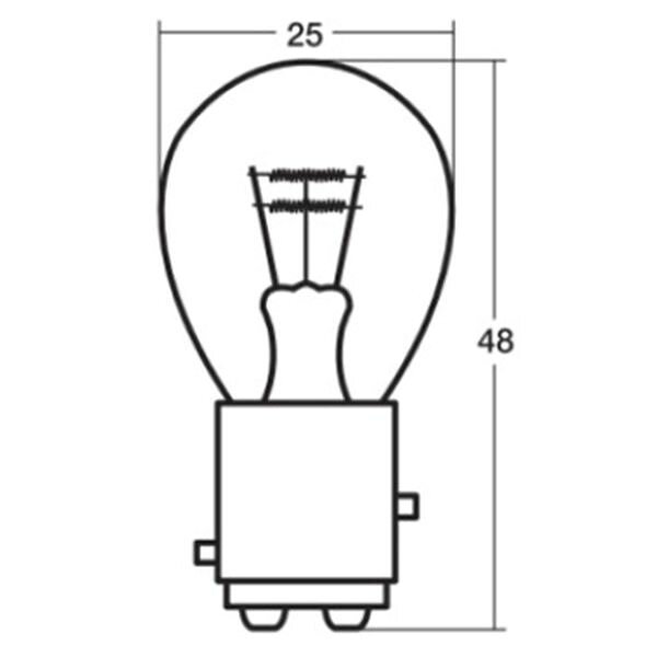 (LINEクーポン有)STANLEY スタンレー電気 4907894119855  A4964ES 12V21／5 耐震？S25 BAY15d 電球