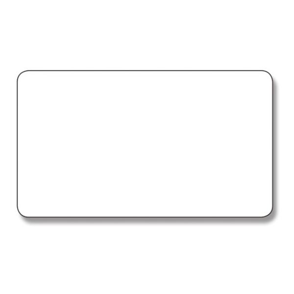 007062623 HEIKO タックラベル シール No．005 白無地 19x33mm 160片