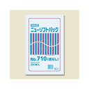 006694730 ポリ袋 透明 ニューソフトパック 0．007mm 紐なし 200枚