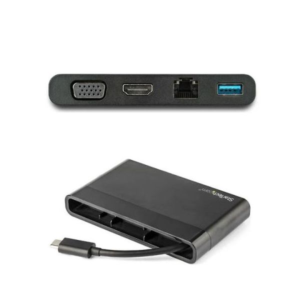 DKT30CHVCM USB TypeCޥѴץUSBCޥϥ֡4K HDMI ޤ 1080p VGA1ݡUSB 30ϥ֡ӥåͭLANCȥ٥ɥå