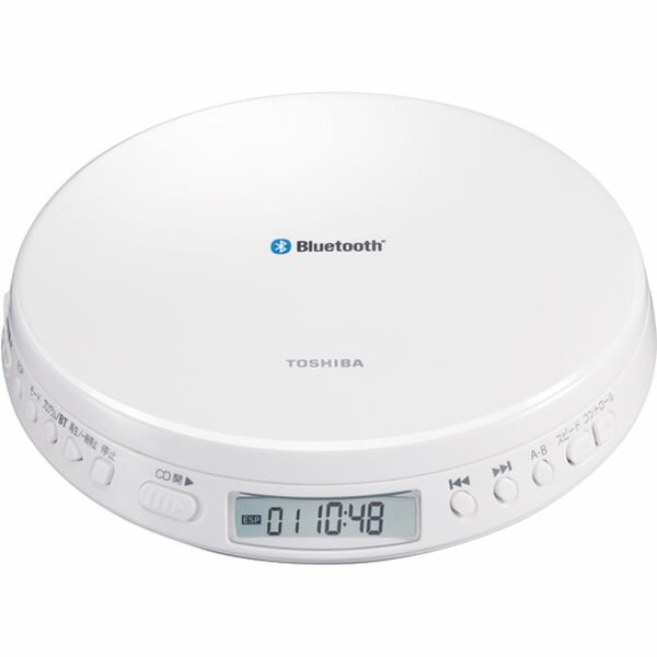 TY-P30(W) Bluetooth機能付きポータブルCDプレーヤー TYP30(W)