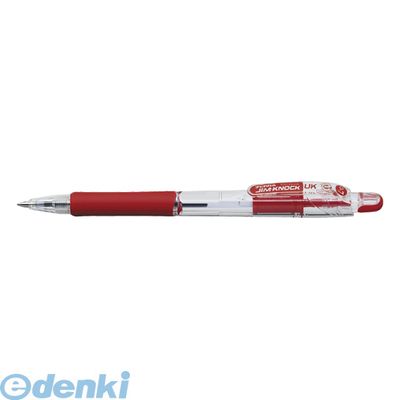 ゼブラ ZEBRA BN10-R ジムノックUK 0．7 赤 BN10R 油性ボールペン アカ ゼブラジムノックUK