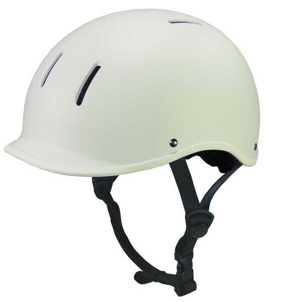 パール金属 Y-6492 ヘルメット＜Hirsch＞M（マットオフホワイト）SG付 Y6492