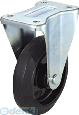 (LINEクーポン有)【受注生産品】ユーエイキャスター SUS-NRK2-130 キャスターステンレス製固定車 130径ナイロンホイルゴム車輪 SUSNRK2130【キャンセル不可】