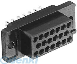 本多通信工業 MR-20F パネル用半田付けタイプ雌コネクタ MR20F