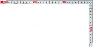 【即納在庫品】「直送」TJMデザイン タジマツール KA-M3U 等厚曲尺 同目裏2段30cm KAM3U【キャンセル不..