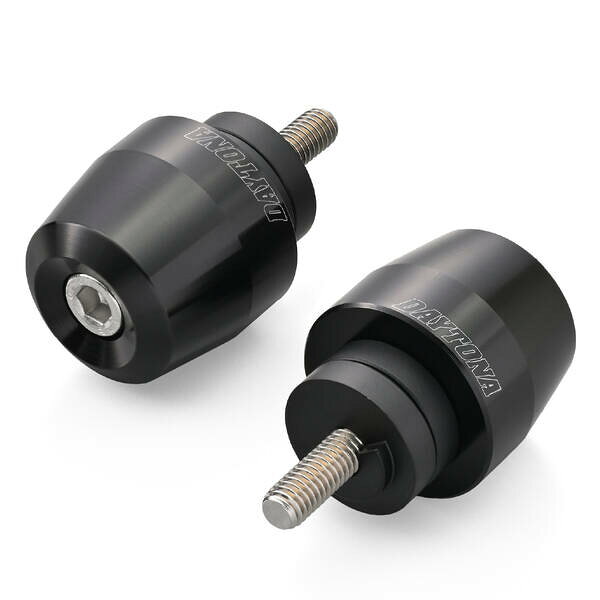 (LINEクーポン有)デイトナ DAYTONA 62214 バーエンドSURFACE HONDA M6 ブラック