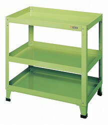 【個人宅配送不可】サカエ SAKAE KN-207 直送 代引不可・他メーカー同梱不可 車上渡し スーパーワゴン 固定タイプ KN207 グリーン