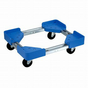 【個人宅配送不可】【個数：1個】サカエ SAKAE SC-3030RB 直送 代引不可・他メーカー同梱不可 車上渡し 伸縮式樹脂台車 SC3030RB