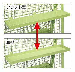 【個人宅配送不可】【個数：1個】サカエ SAKAE MS-HT 直送 代引不可・他メーカー同梱不可 車上渡し メッシュワゴン オプション 棚板 MSHT サカエメッシュワゴン 棚板MS-HT