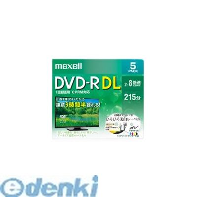 マクセル maxell DRD215WPE.5S 録画用DVD-R 