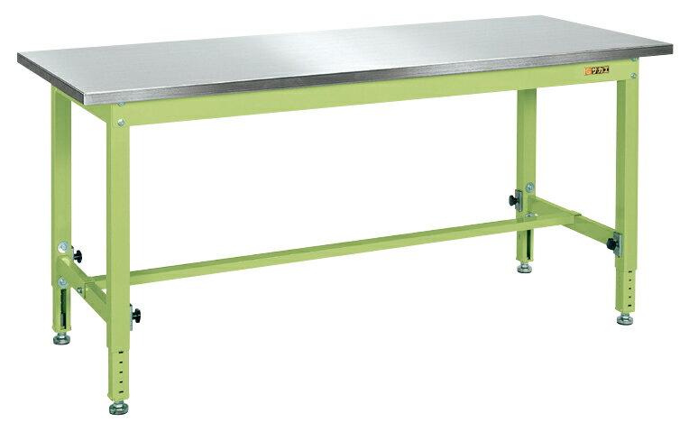 【個人宅配送不可】サカエ TKT-096PCSU4 直送 代引不可・他メーカー同梱不可 中量高さ調整作業台TKTタイプ ステンレスカブセ天板仕様 TKT096PCSU4【送料無料】(4)