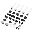 サンワサプライ TK-CAPSET1 AVジャックキャップ 12種類 TKCAPSET1 SUPPLY SANWA コネクタカバー PCパーツ Vパーツ(2)