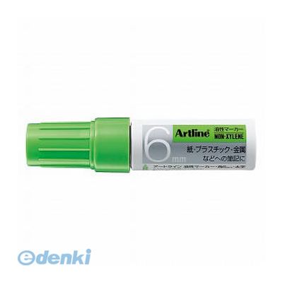 シヤチハタ K-50キミドリ アートライン角6【ノンキシ】 黄緑 K50キミドリ シャチハタ Shachihata Artli..