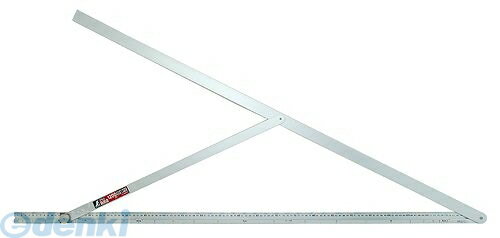 【個数：1個】シンワ測定 62573 アルミ自由金 1．2m 勾配目盛 筋交付 62573