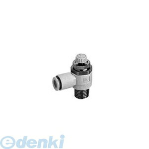 SMC AS3201F-03-12SA ワンタッチ管継手付スピードコントローラ エルボタイプ AS3201F0312SA