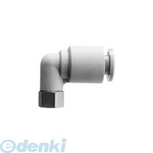 (LINEクーポン有)SMC KQ2LF04-M5A 【10個入】ワンタッチ管継手 メスエルボ KQ2LF04M5A