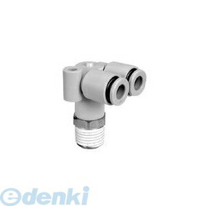 SMC KQ2LU08-02AS 【10個入】ワンタッチ管継手 ブランチエルボユニオン KQ2LU0802AS