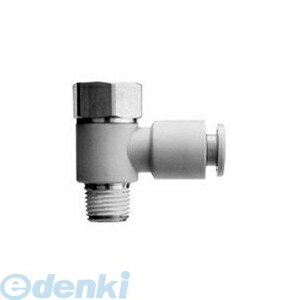 SMC KQ2VF04-01AS 【10個入】ワンタッチ管継手 ユニバーサルメスエルボ KQ2VF0401AS