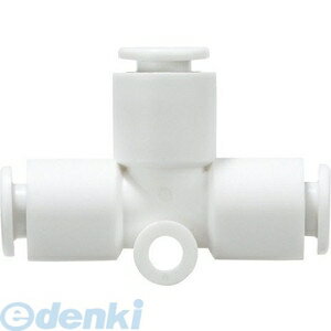 SMC KRT06-00 【10個入】難燃性 UL-94規格V-0相当 FRワンタッチ管継手 チーズ KRT0600