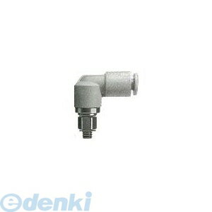 (LINEクーポン有)SMC KXL06-M5 【2個入】ロータリワンタッチ管継手 エルボユニオン【高速タイプ】 KXL06M5