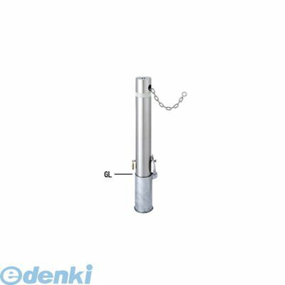 (LINEクーポン有)【個人宅配送不可】帝金 Teikin 310C-PK 直送 代引不可・他メーカー同梱不可 ステンレス製バリカー　脱着式車止めポール バリアフリー型 φ114.3 310CPK