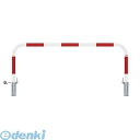 【個人宅配送不可】帝金 Teikin 82P-20 R&W 直送 代引不可・他メーカー同梱不可 スチール製バリカー 横型・コノ字型・アーチ型・U字型車止めポール スタンダードタイプ φ60.5xt2.8 W2000 H650 mm 赤白色 82P20R&W【送料無料】