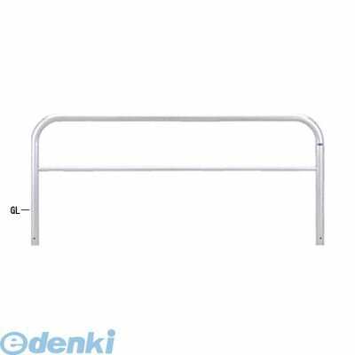 (LINEクーポン有)【個人宅配送不可】帝金 Teikin S82A3-20 直送 代引不可・他メーカー同梱不可 ステンレス製バリカー 横型・コノ字型・アーチ型・U字型車止めポール スタンダードタイプ 中桟付・中桟あり φ60.5×t3.0 W2000
