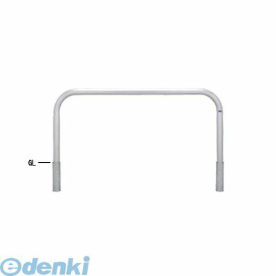 (LINEクーポン有)【個人宅配送不可】帝金 Teikin S82C-15 直送 代引不可・他メーカー同梱不可 ステンレス製バリカー 横型・コノ字型・アーチ型・U字型車止めポール スタンダードタイプ φ60.5×t3.0 W1500 H650 mm S8