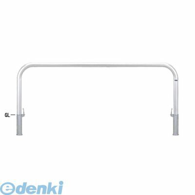 (LINEクーポン有)【個人宅配送不可】帝金 Teikin S82P-20 直送 代引不可・他メーカー同梱不可 ステンレス製バリカー 横型・コノ字型・アーチ型・U字型車止めポール スタンダードタイプ φ60.5×t3.0 W2000 H650 mm S8