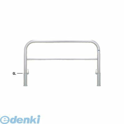 (LINEクーポン有)【個人宅配送不可】帝金 Teikin S82P3-15 直送 代引不可・他メーカー同梱不可 ステンレス製バリカー 横型・コノ字型・アーチ型・U字型車止めポール スタンダードタイプ 中桟付・中桟あり φ60.5×t3.0 W1500