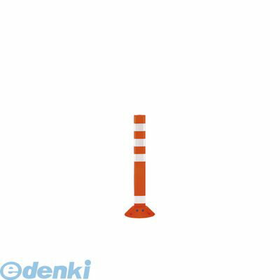 【個人宅配送不可】【個数：1個】帝金 Teikin TC-65B OR 直送 代引不可・他メーカー同梱不可 ポリウレタンバリカー　Tコーン　オレンジ色 ガードコーン TC65BOR