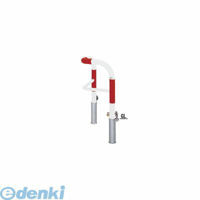 (LINEクーポン有)【個人宅配送不可】帝金 Teikin Y83R-PK3 R&W 直送 代引不可・他メーカー同梱不可 スチール製バリカー 横型・コノ字型・アーチ型・U字型車止めポール スタンダードタイプ 中桟付・中桟あり φ76.3xt3.2 W50