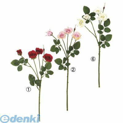 【造花・装飾】【数量限定につき、売切の際はご了承ください】 FLSP78461 【10個入】グレースローズ【5】 レッド FLSP7846