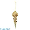 【造花・装飾】【数量限定につき、売切の際はご了承ください】 TOFI6001 18cmゴールドアイボリーフィニアル