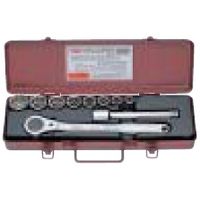 トップ工業 TOP工業 工具 SWS-408M ソケットレンチセット 差込角12．7mm SWS408M プロ 職人