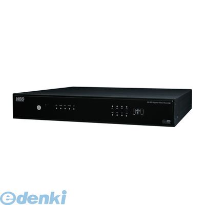 NSD-HD4008R 直送 代引不可・他メーカー同梱不可 8ch フルHDリアルタイム録画対応 スタンドアローンHD DVR　2TB NSDHD4008R