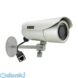 NSC-IP1041-5M 直送 代引不可・他メーカー同梱不可 5メガピクセル防水暗視バリフォーカルネットワークカメラ　f=3.3～12.0mm　15m 赤外線照射距離 NSCIP10415M