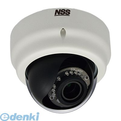 NSC-IP1031-5M 直送 代引不可・他メーカー同梱不可 5メガピクセル暗視バリフォーカルドーム型ネットワークカメラ　f=2.8mm～12.0mm　15m 赤外線照射距離 NSCIP10315M