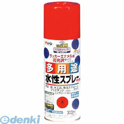 アサヒペン 565068 水性多用途スプレー300ML 赤 565068 tr-4450736 300ML-アカ 4970925565068 ASAHIPEN AP