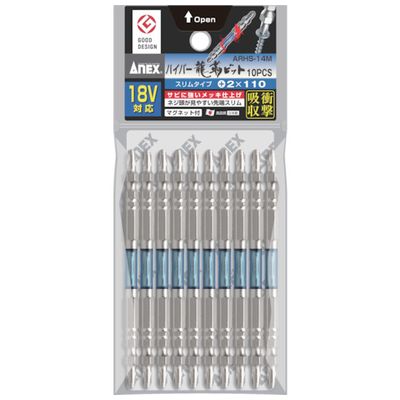 (LINE�����ݥ�ͭ)���ͥå��� ARHS-14M-2-110 �ϥ��ѡ�ζ�٥ӥå� ����ॿ���� ξƬ��2��110 10���� ARHS14M2110 ANEX ...