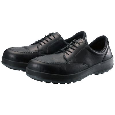 Safety Shoes - シモン BS11S-235 耐滑・軽量3層底静電紳士靴BS11静電靴 23．5cmBS11S235 simon レディース 黒静電靴 メンズ 安全靴