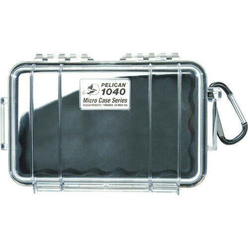 【即納在庫品】「直送」ペリカン ペリカン 1040BK マイクロケース 1040 黒 190×128...