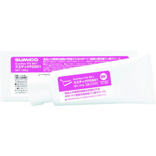 【即納在庫品】「直送」住鉱潤滑剤 住鉱 249660 グリース 食品機械用・フッ素グリース スミテックFG901 100g